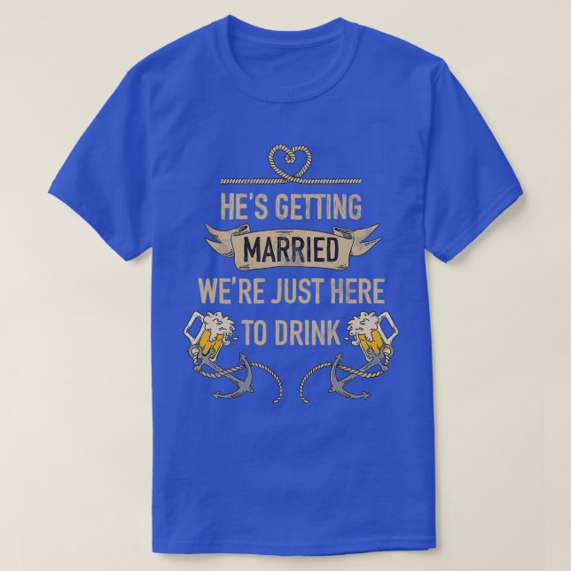 Camiseta Hex27S Casando-se Despedida de Solteiro dos Padrin (Frente do Design)
