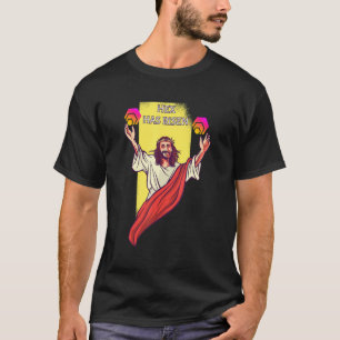 Camiseta Hex Crypto Tem Criptomoeda Aumentada Jesus