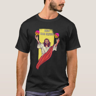 Camiseta Hex Crypto Tem Criptomoeda Aumentada Jesus