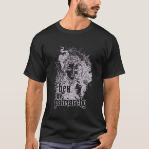 Camiseta Hex O Patriarcado Feminista Testemunha Pagan