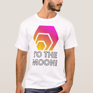 Camiseta hex Para A Lua Crypto Hex Altcoin