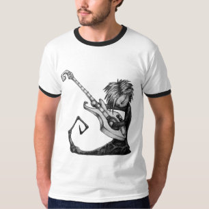 Camiseta Hex T da guitarra elétrica
