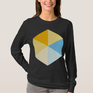 Camiseta Hexágono a cores 03