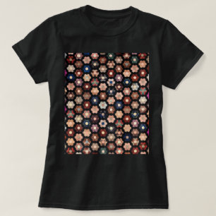 Camiseta Hexágono hexagônico picado