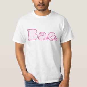 Camiseta Hey Bae. calão do namorado do namorada