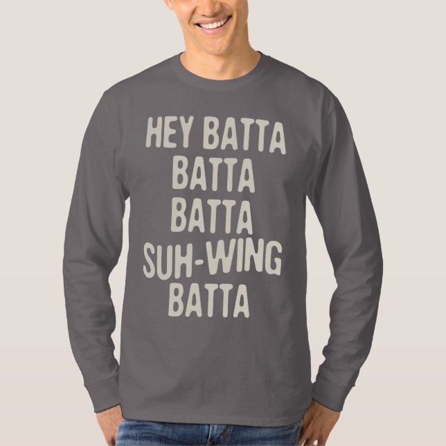 Camiseta Hey Batta Batta -814 (Frente)