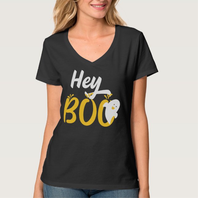 Camiseta Hey Boo (Frente)