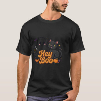 Camiseta Hey Boo Halloween