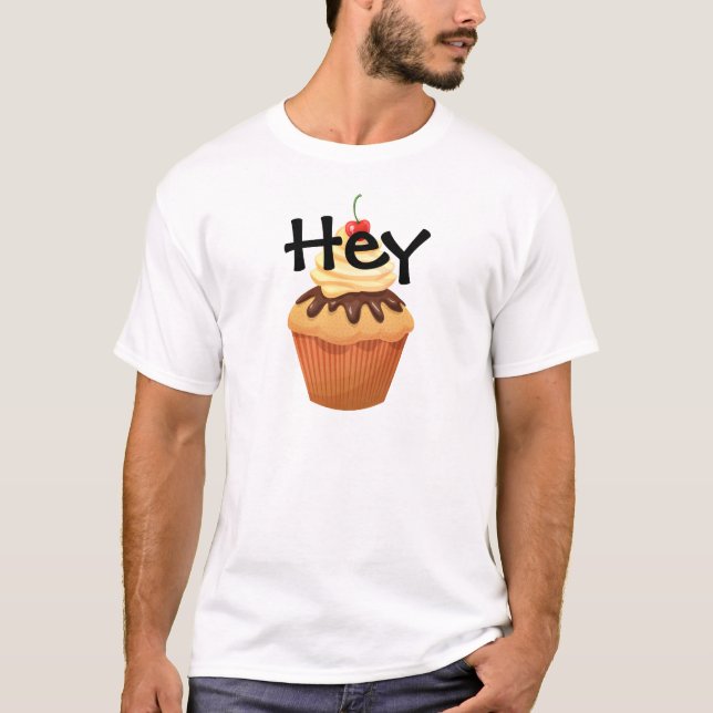 Camiseta Hey cupcake! (Frente)