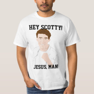 Camiseta Hey Scotty, Jesus, homem!