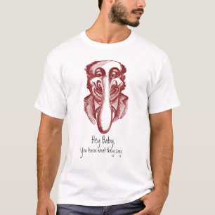Camiseta Hey t-shirt do bebê