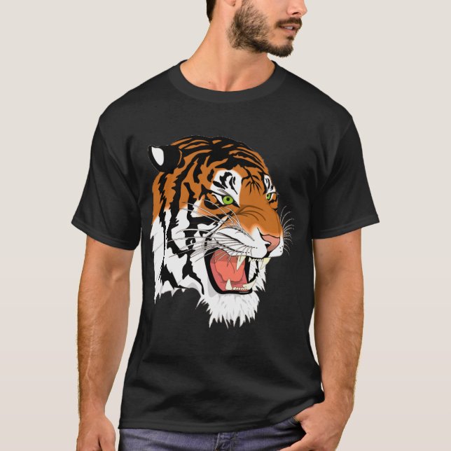 Camiseta Hey tigre II (Frente)