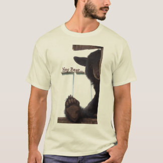 Camiseta Hey urso… para adulto