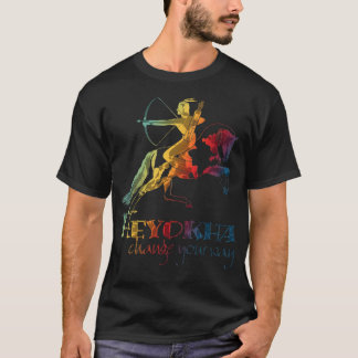 Camiseta Heyokha Horse Riding Muda sua maneira de falkenste
