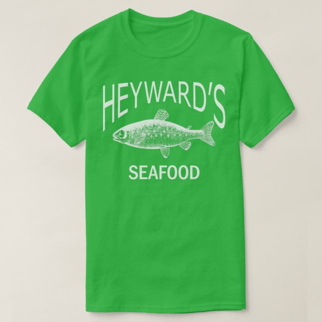 Camiseta Heywards Seafood Outer Banks North olina OBX (Frente do Design)