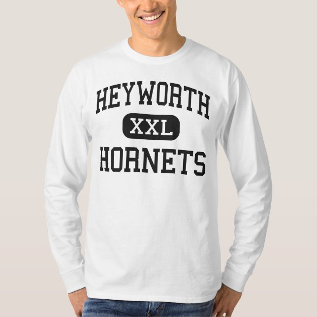 Camiseta Heyworth - zangões - alto - Heyworth Illinois (Frente)