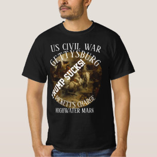 Camiseta HG Trump GETTYSBURG GUERRA CIVIL DOS EUA PICKETT'S