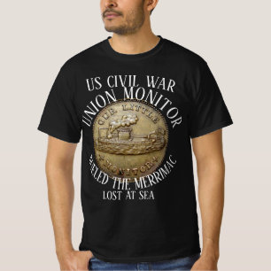 CAMISETA HG UNIÃO MONITOR US GUERRA CIVIL VERSUS MERRIMAC