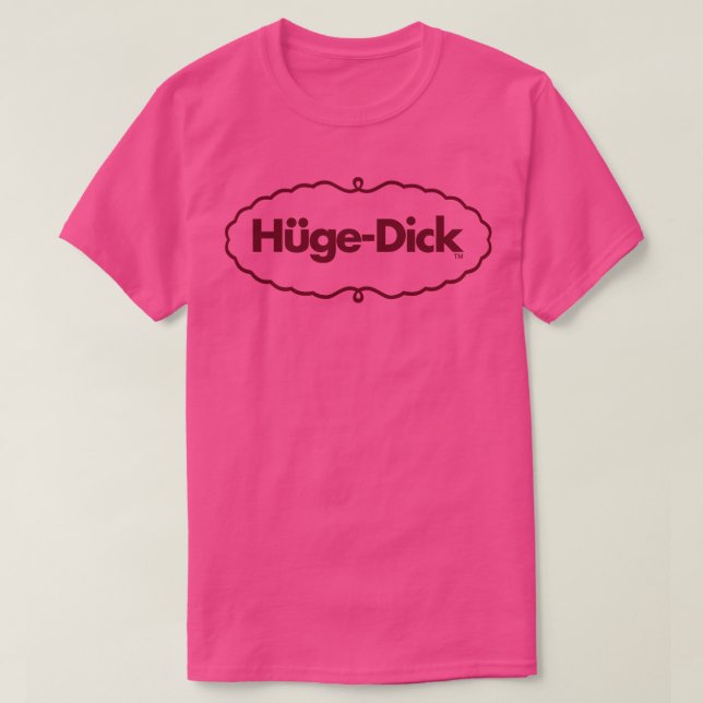 Camiseta Hge Dick Humor Design (Frente do Design)