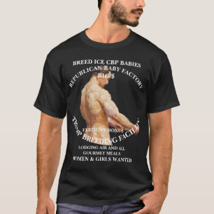 Camiseta HHS CBP Trump Conservador Liberal Fascista Gavin