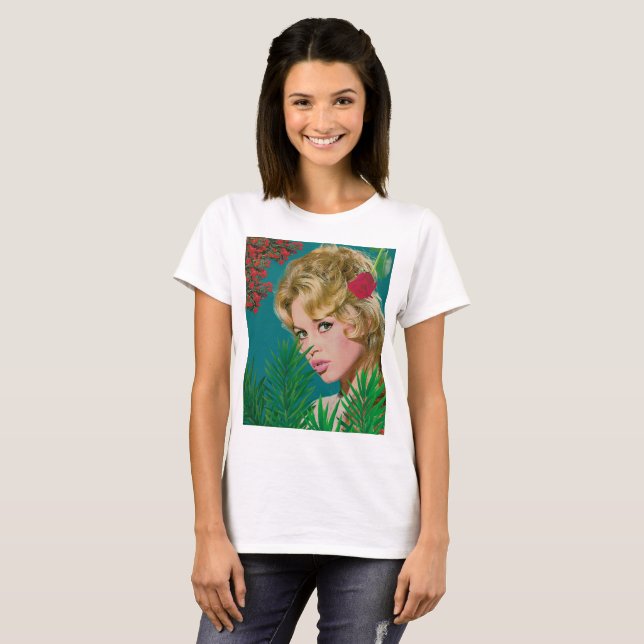 Camiseta Hi Brigitte (Frente Completa)