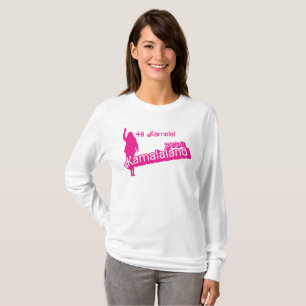 Camiseta "Hi Kamala" - Camisa-T feminina (comprida com slog