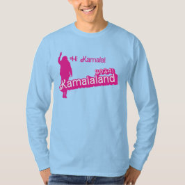 Camiseta "Hi Kamala" - Camisa-T masculina (longa com slogan