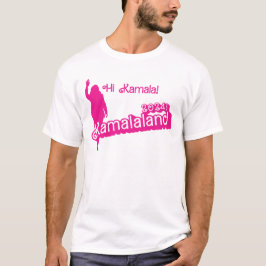 Camiseta "Hi Kamala" - Camisa-T masculina (slogan B)