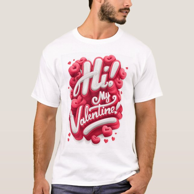Camiseta Hi! My Valentine - Graphic Tee (Frente)