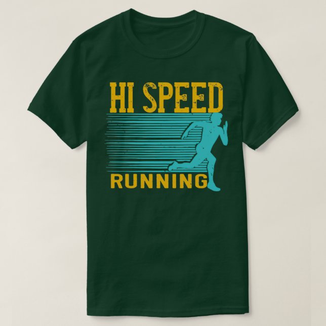 Camiseta Hi Speed Running (Frente do Design)