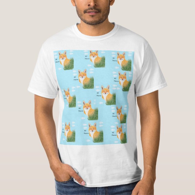 Camiseta Hi there Fox (Frente)