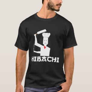 Camiseta Hibachi Chef Cozinhar Hibachi Grill Hibachi