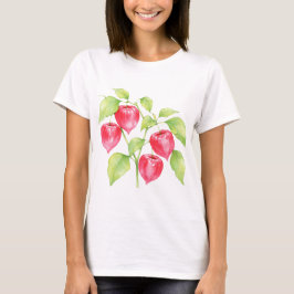 Camiseta hibisco-chinês