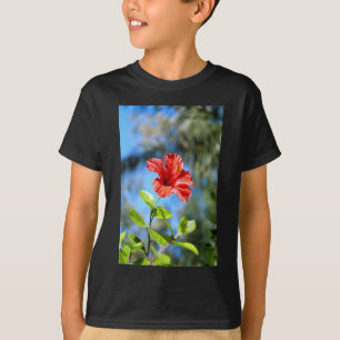 Camiseta Hibisco Vermelho