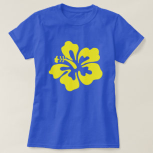 Camiseta Hibiscus Amarelo