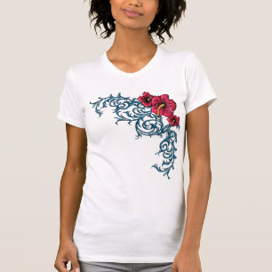 CAMISETA HIBISCUS CHOCANTE