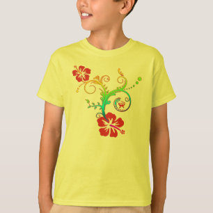 Camiseta Hibiscus Decor Bunt