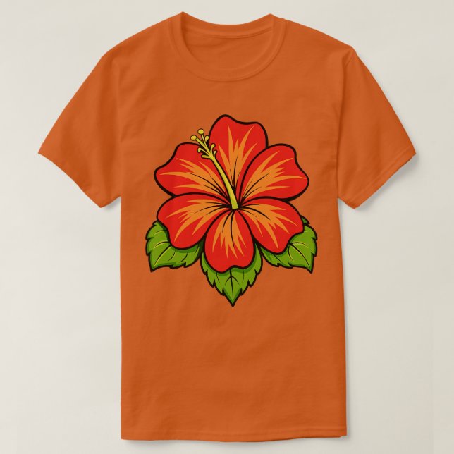 Camiseta Hibiscus TShirt 31 (Frente do Design)