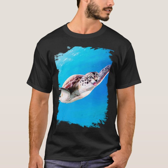 Camiseta Híbrido de Tartaruga Gato Curtle (Frente)