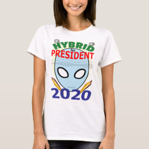 Camiseta Híbrido para o presidente 2020 - boca do ADN