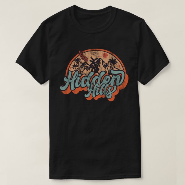 Camiseta Hidden Hills, Califórnia (Frente do Design)