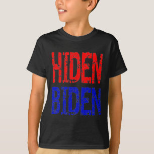 Camiseta Hiden Biden Joe Sonolento Engraçado Pro-trump Anti