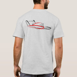 Camiseta Hidroavião 01 Ash Back