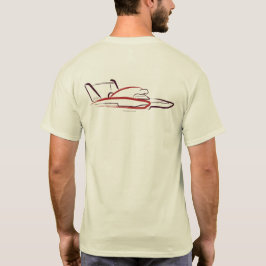 Camiseta Hidroavião 01 Natural Back