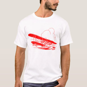 Camiseta Hidroavião Antigo