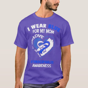 Camiseta Hidrocefalia Consciência Eu Visto Azul Para Minha 