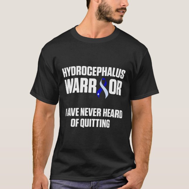Camiseta Hidrocephalus Survivor Saindo do Guerreiro de Sens (Frente)