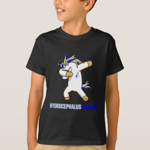 Camiseta Hidrocephalus Survivor Unicorn Guerreiro de Consci