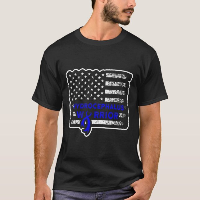 Camiseta Hidrocephalus Survivus Hardwork US Senwarness Warr (Frente)