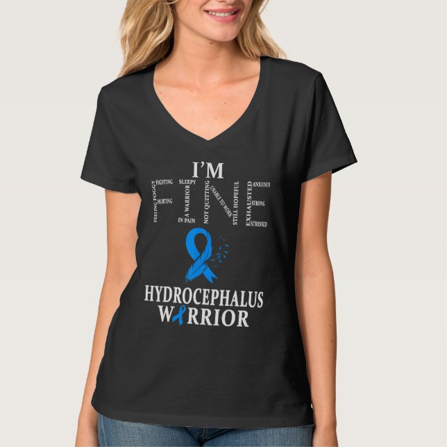 Camiseta Hidrocephalus Warrior Im Fine (Frente)